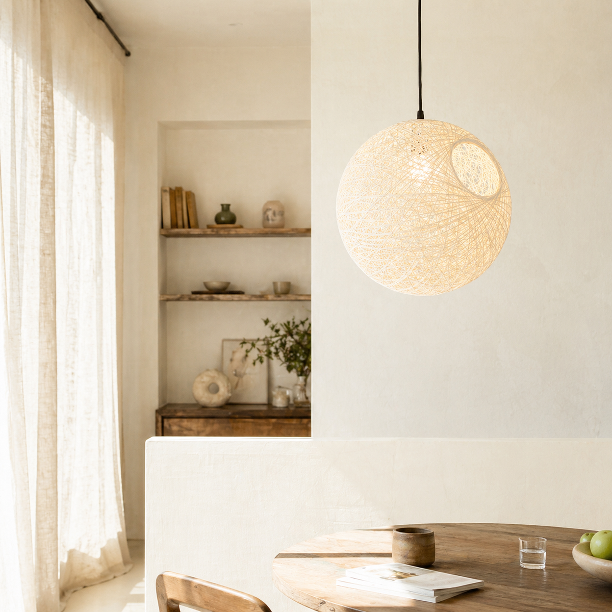 lustre en boule papier - Volum