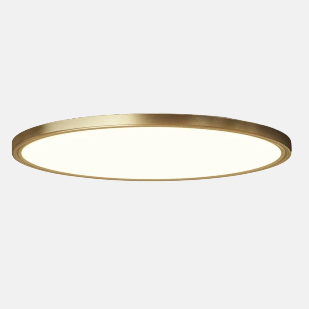 Plafonnier style cuivre très fin - Plafix