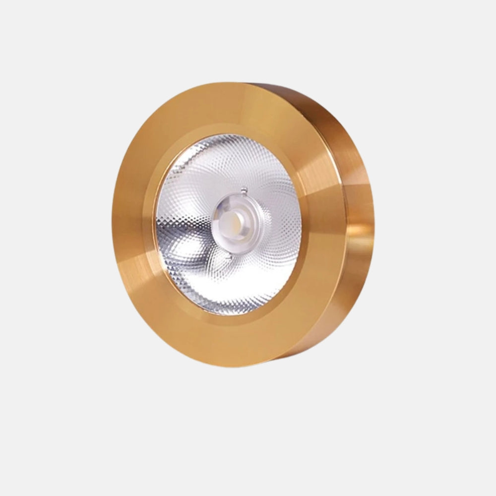 Spot moderne led extra fin rond en aluminium - Direct