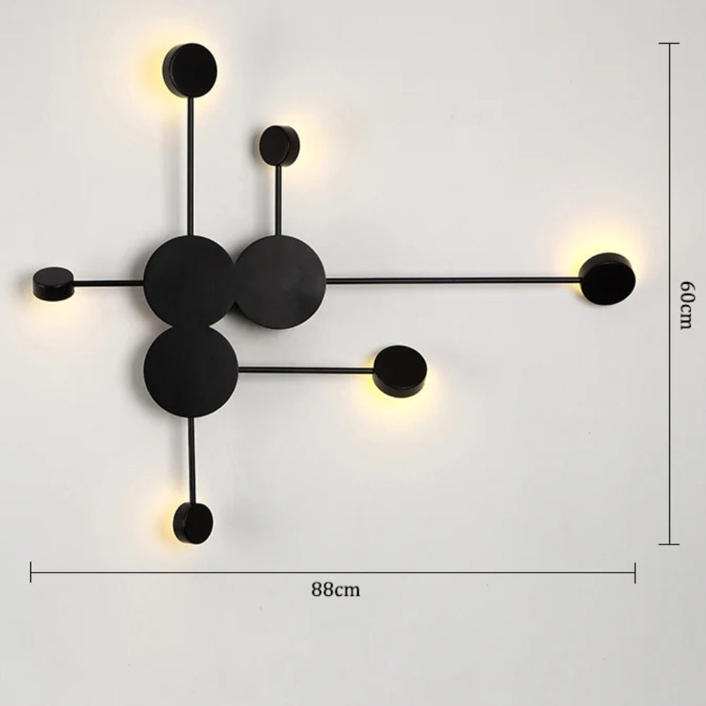 Applique design artistique à led - Indire