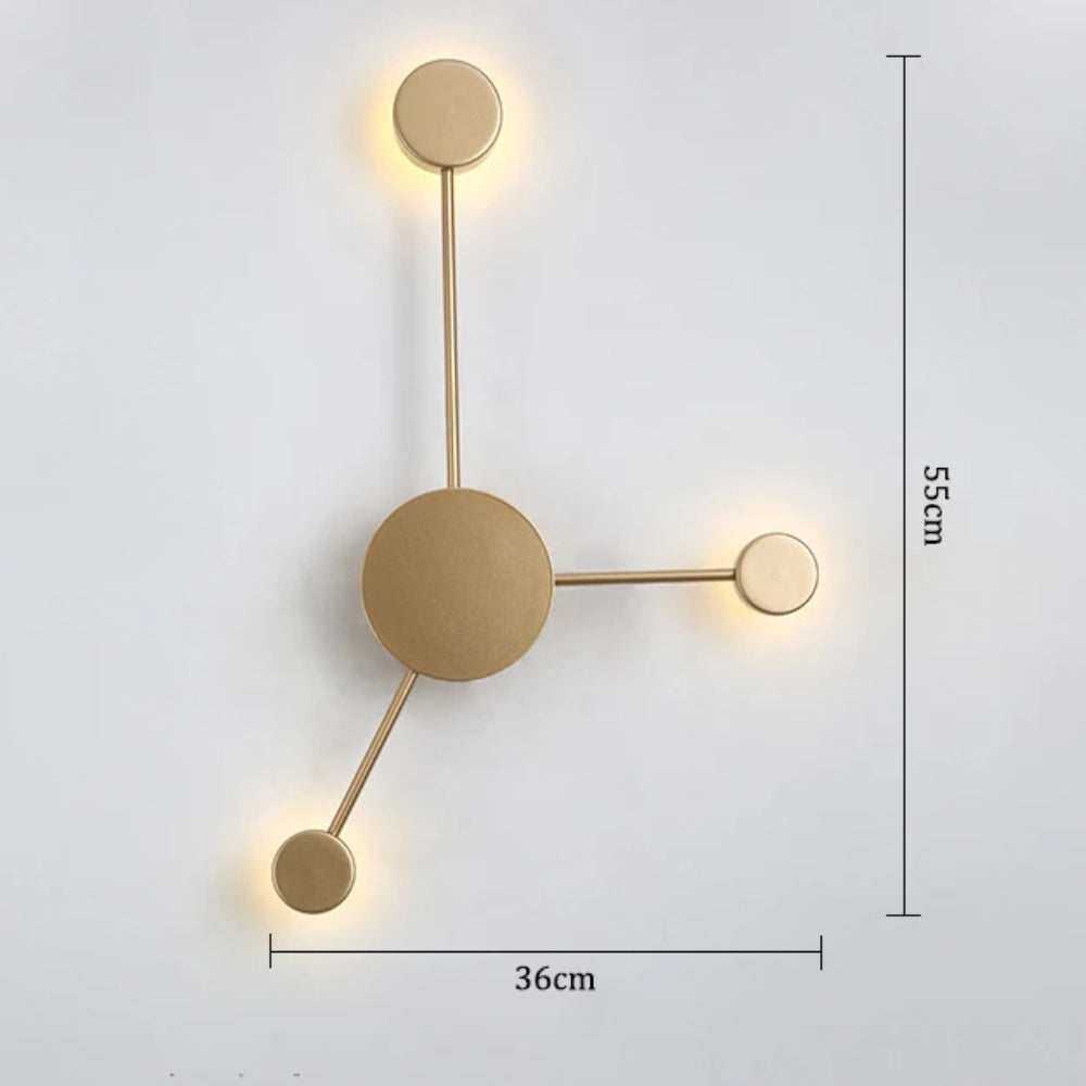 Applique design artistique à led - Indire