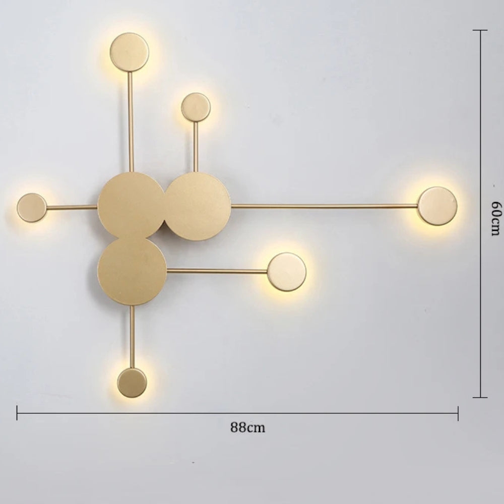 Applique design artistique à led - Indire