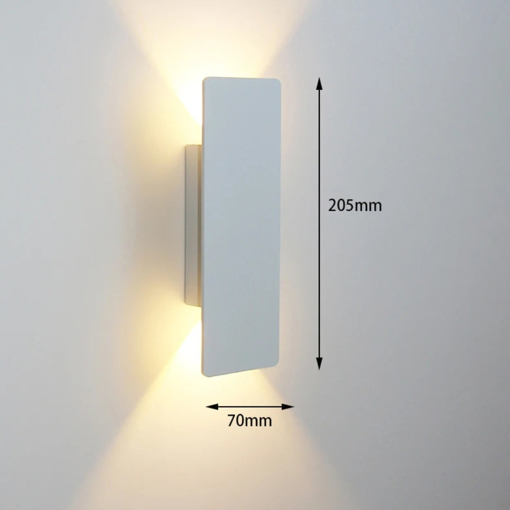 Applique murale aluminium maison couloir - Dimmix