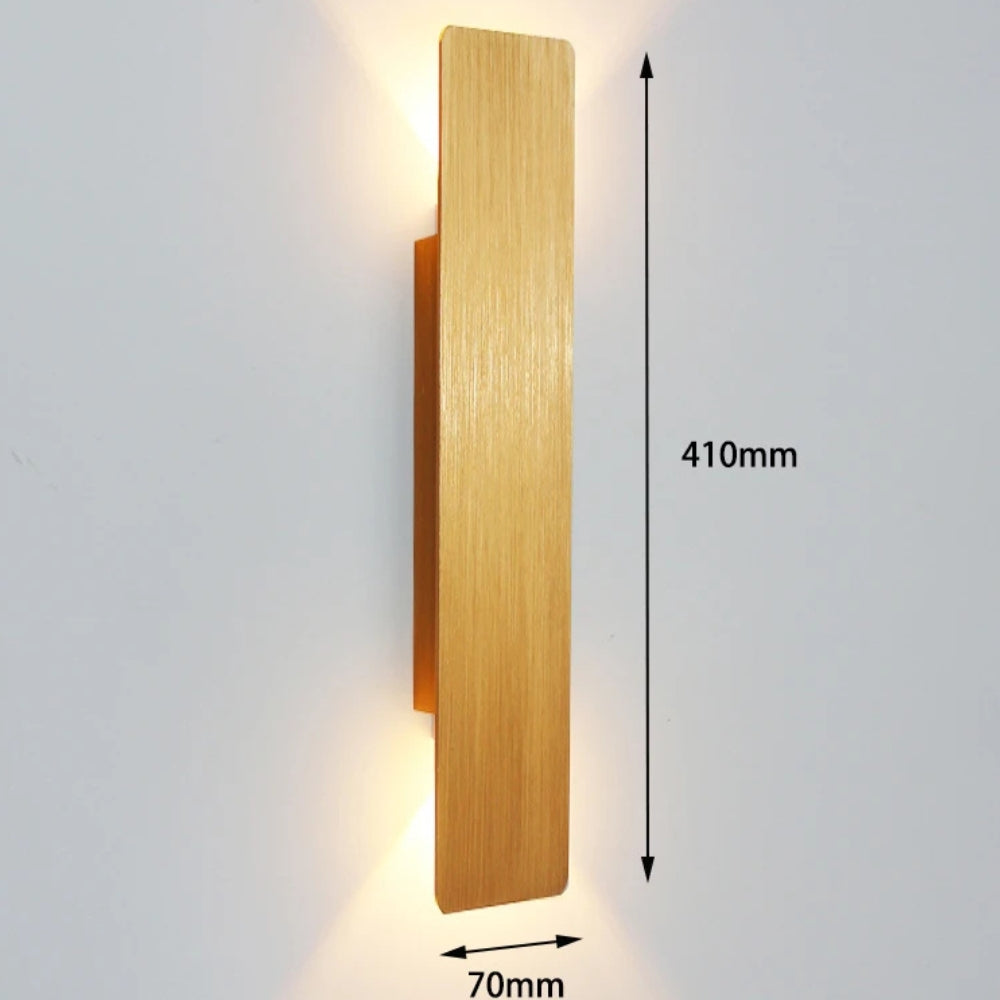 Applique murale aluminium maison couloir - Dimmix