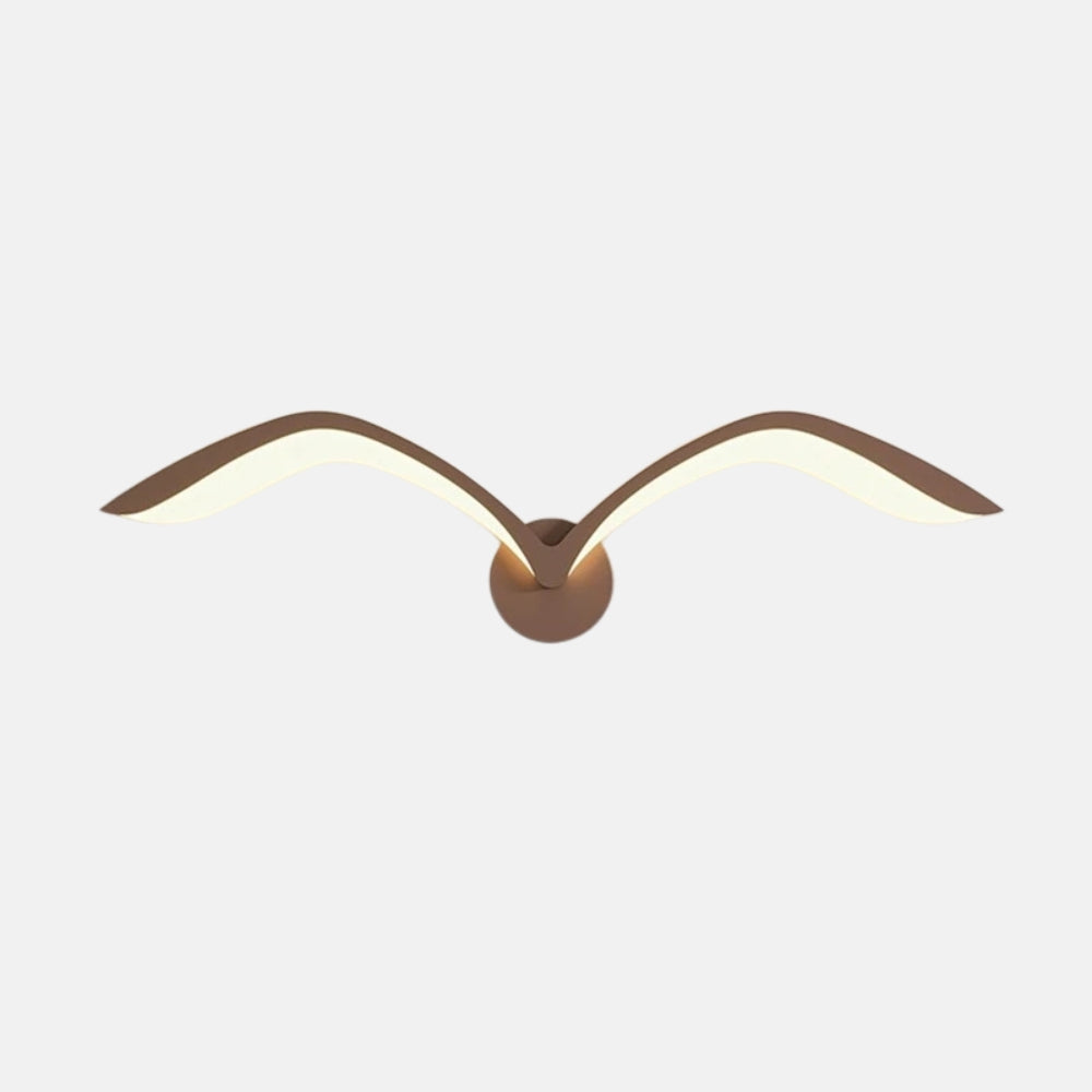 Applique murale led modernes en forme de mouette - Rayza