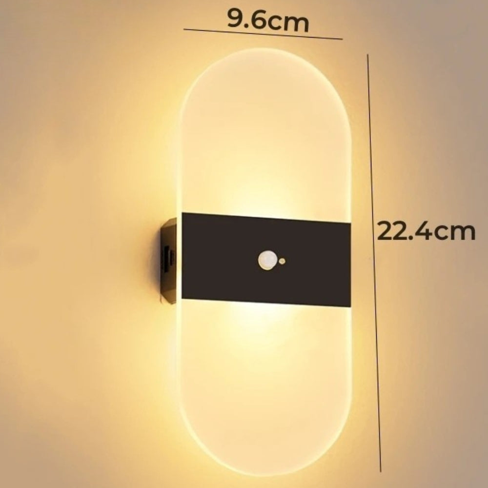 Applique murale led avec détecteur de mouvement - Yaro