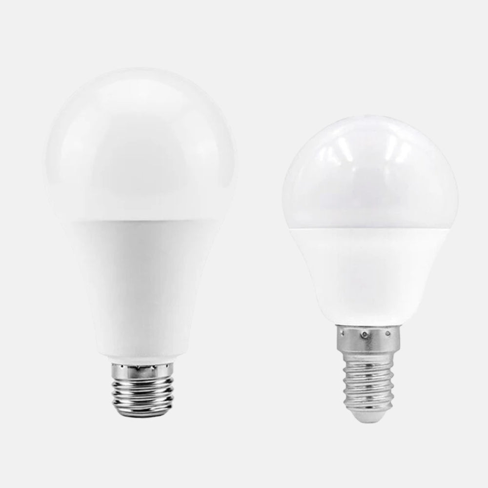 Ampoule e27 et e14 à led en forme de globe