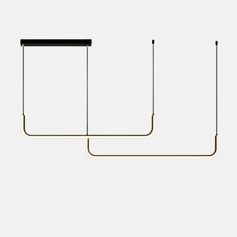 Suspension design moderne led en aluminium - Core