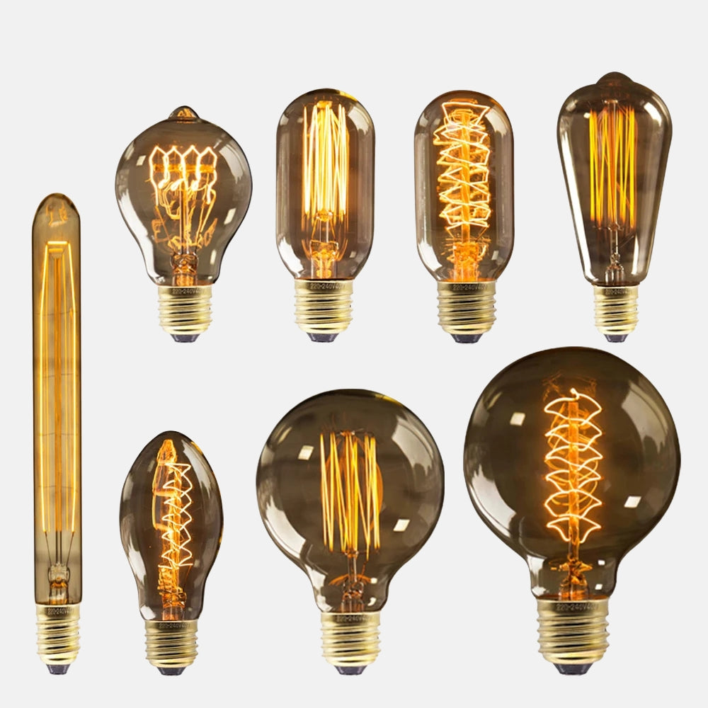 Ampoule gros tube à incandescence filament
