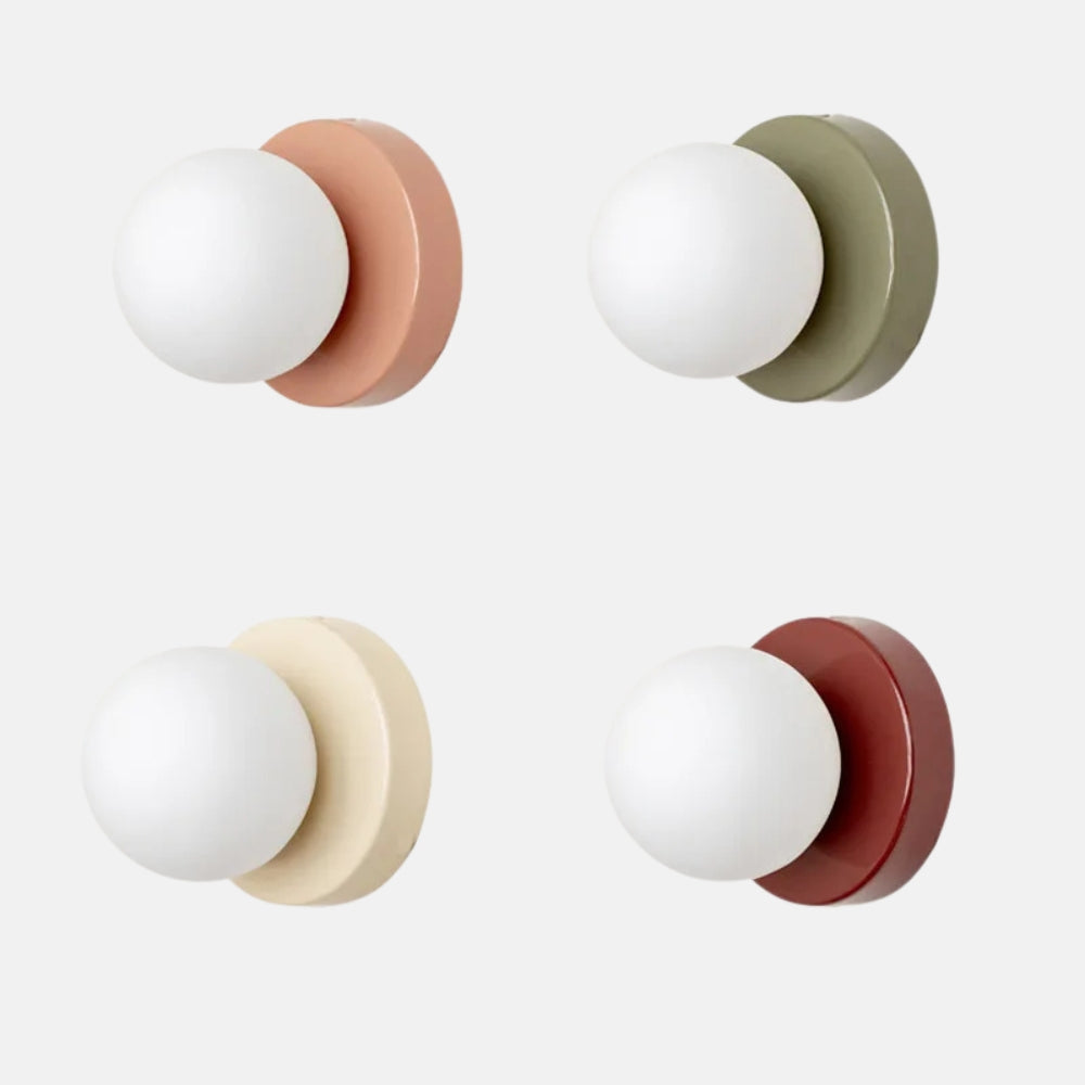 Applique murale led macaron créative 10/12cm - Forma