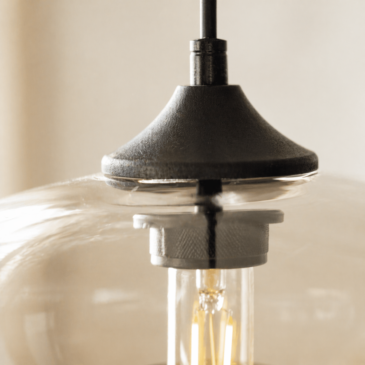 Suspensions modernes colorées en verre - Vertex