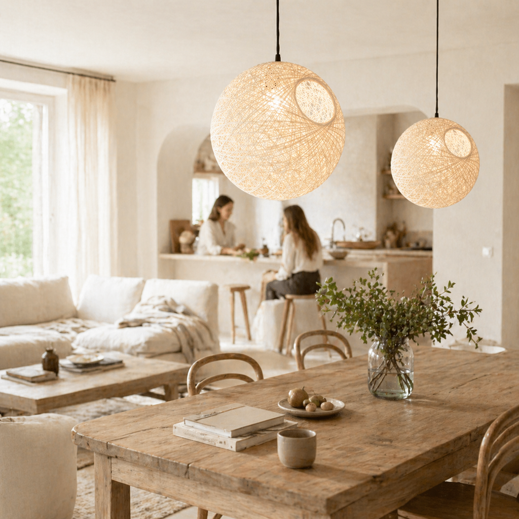 lustre en boule papier - Volum