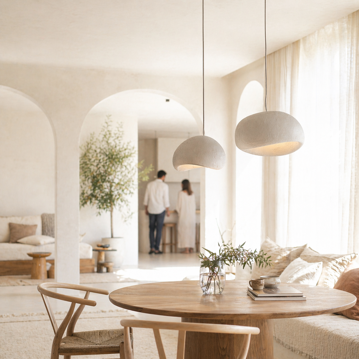 Suspension design led minimaliste - Steel
