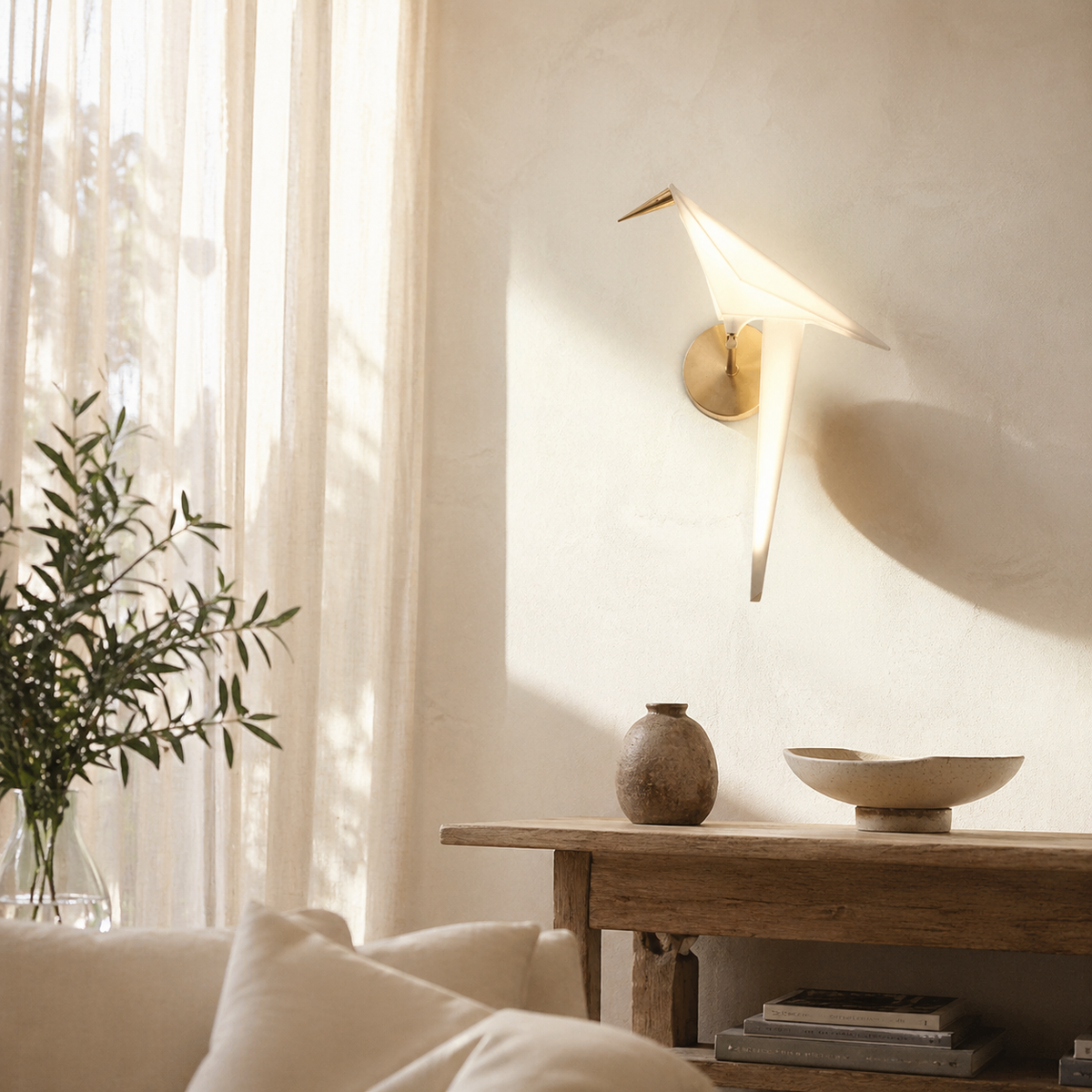 Applique murale moderne oiseau design bird - Spectra
