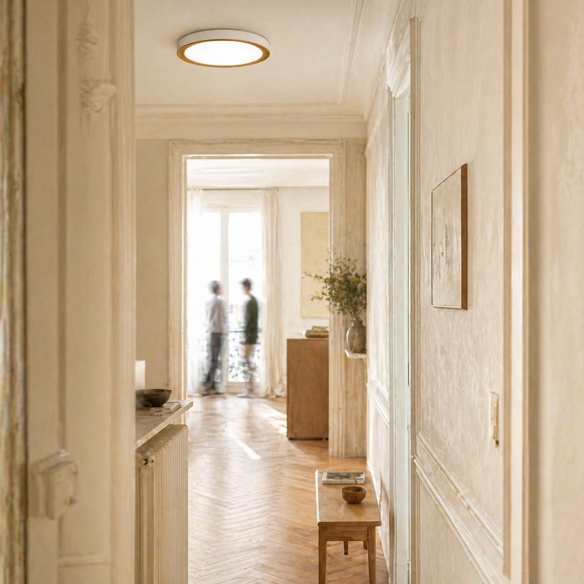 Plafonnier moderne à leds en bois - Ultra