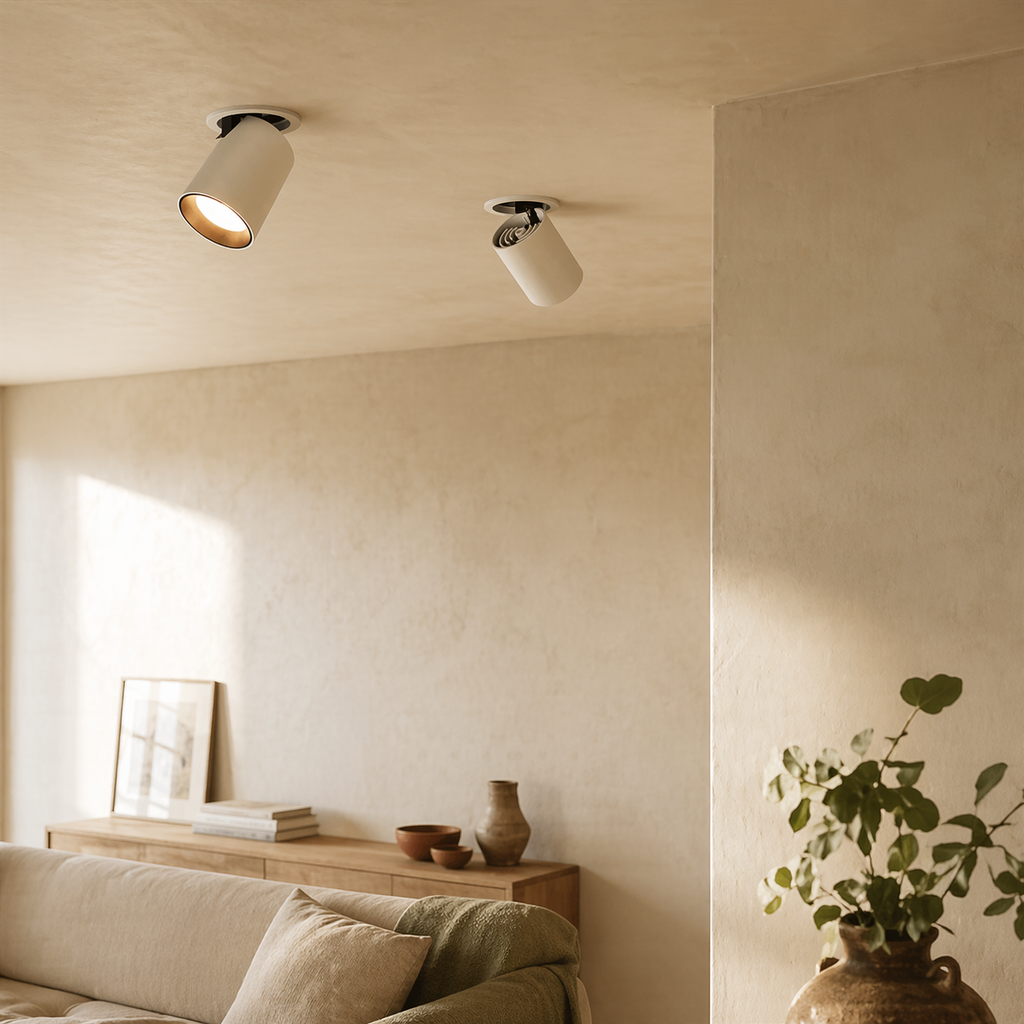 Spot encastrable LED en forme de caméra - Lumis