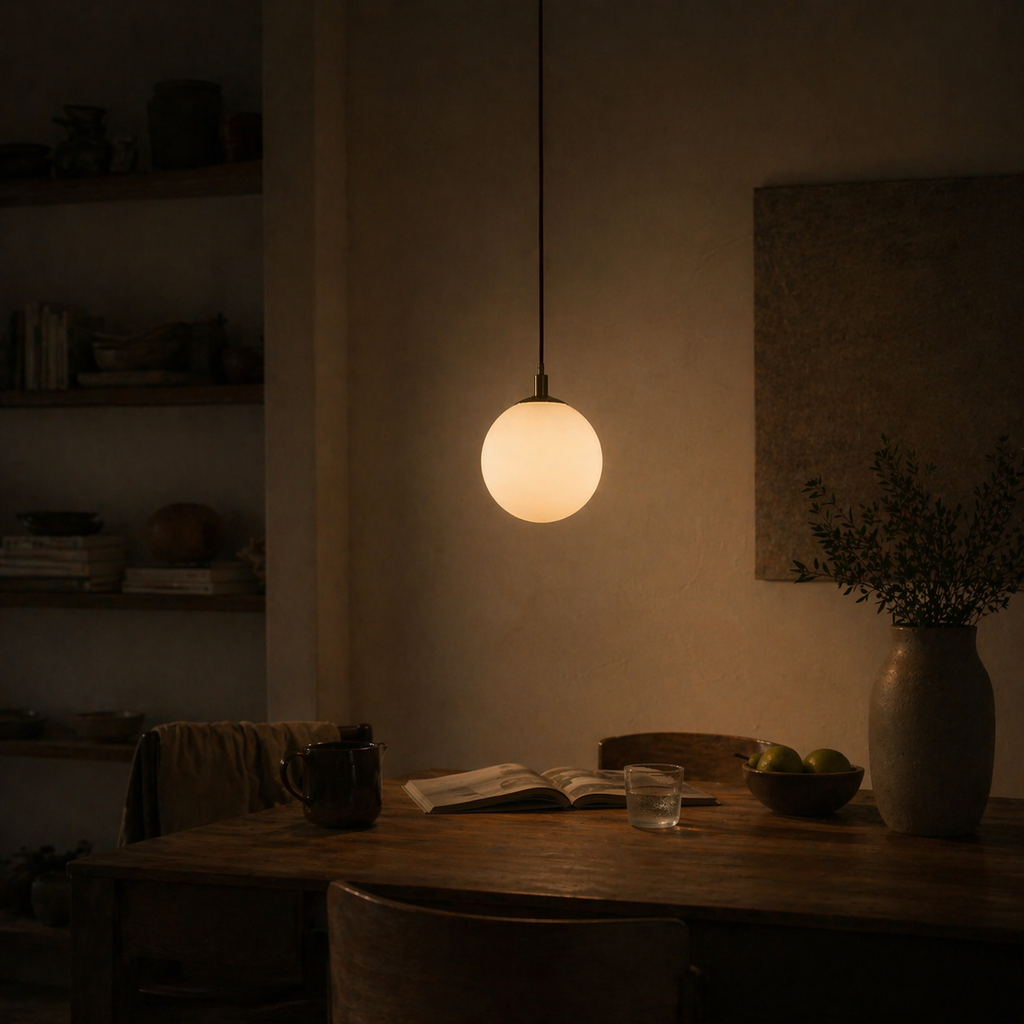 lustre de chambre nordique LED - Orion