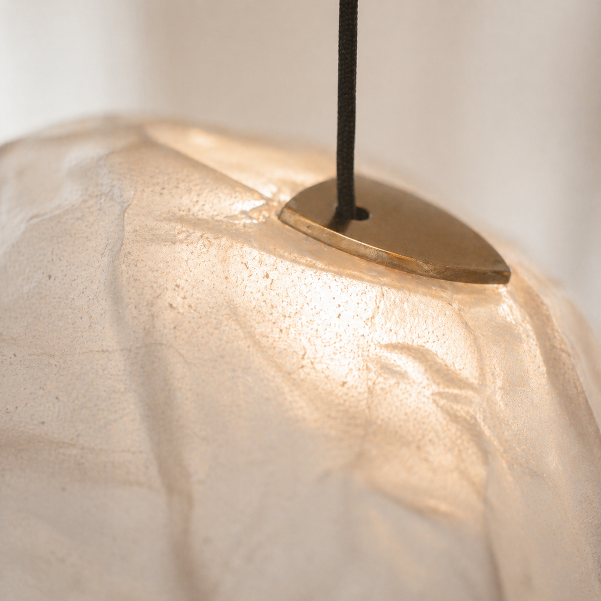 Suspension design à led en verre soufflé - Illuma