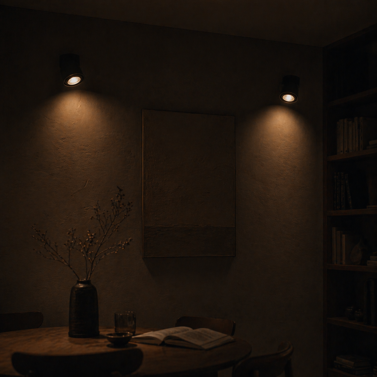 Plafonnier LED pliable et orientable à 360° - Aura