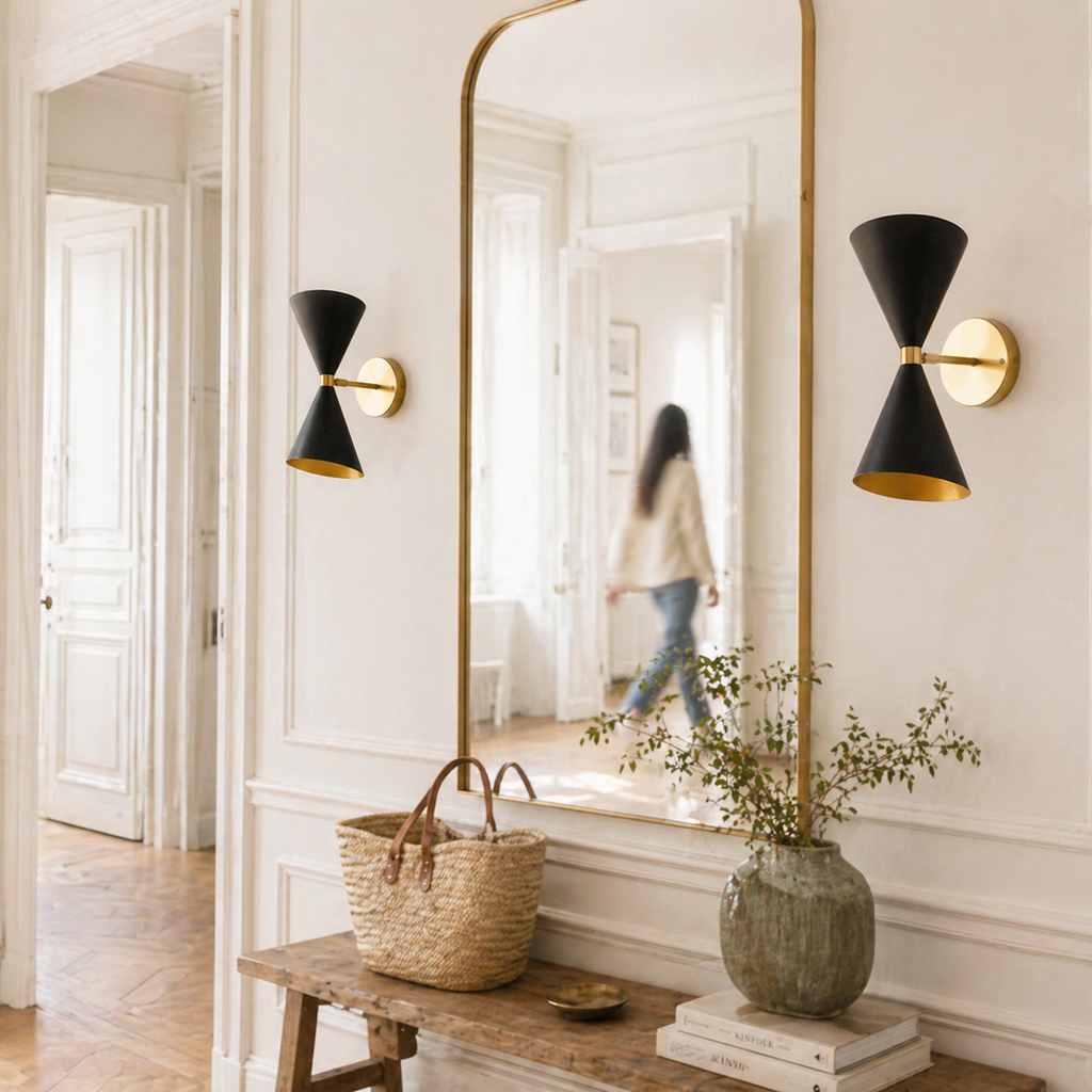 Applique murale design double cône - Shinex