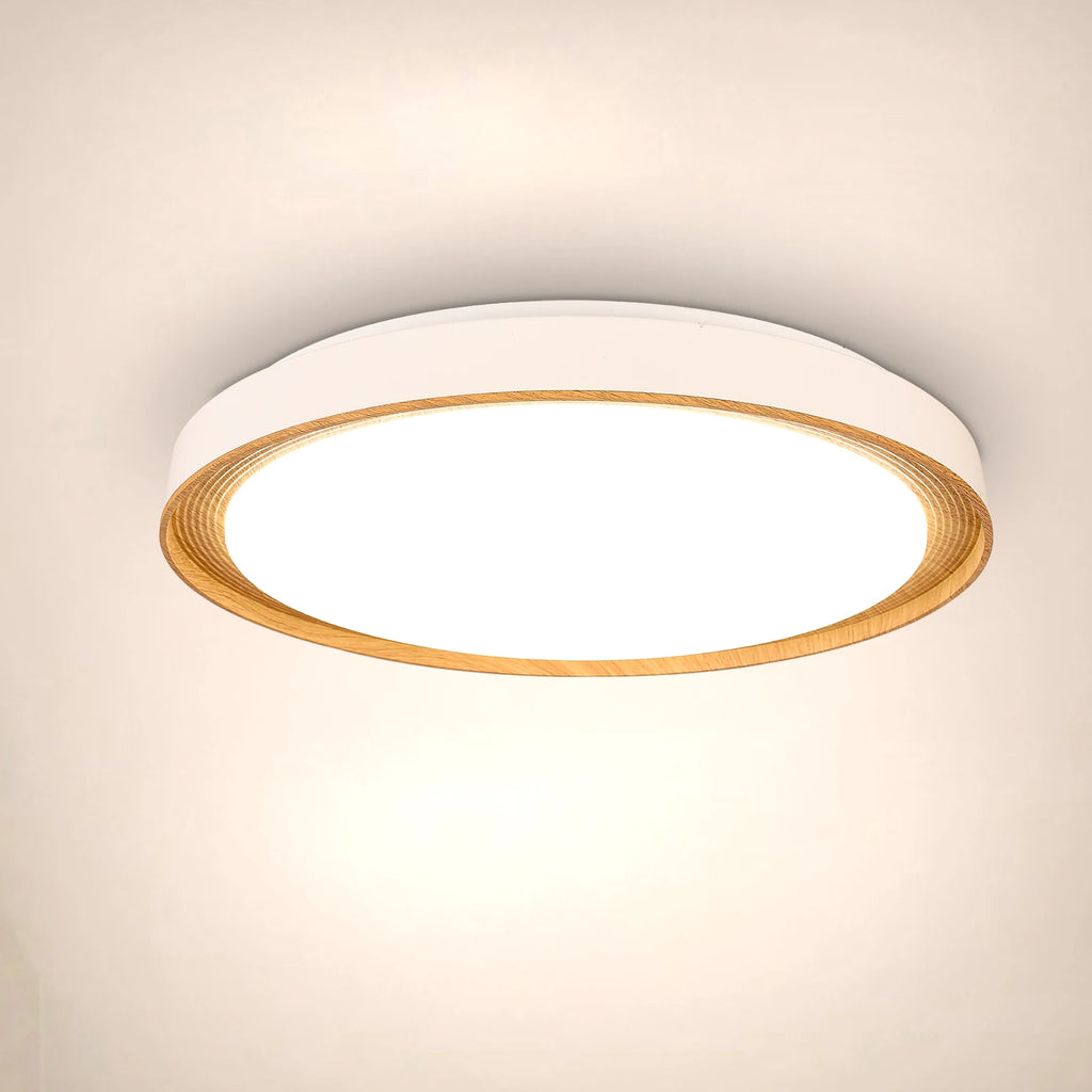 Plafonnier moderne à leds en bois pour éclairage intérieur - Ultra