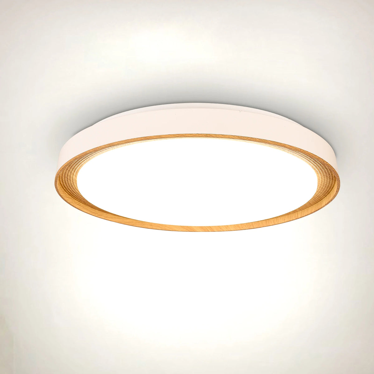Plafonnier moderne à leds en bois pour éclairage intérieur - Ultra