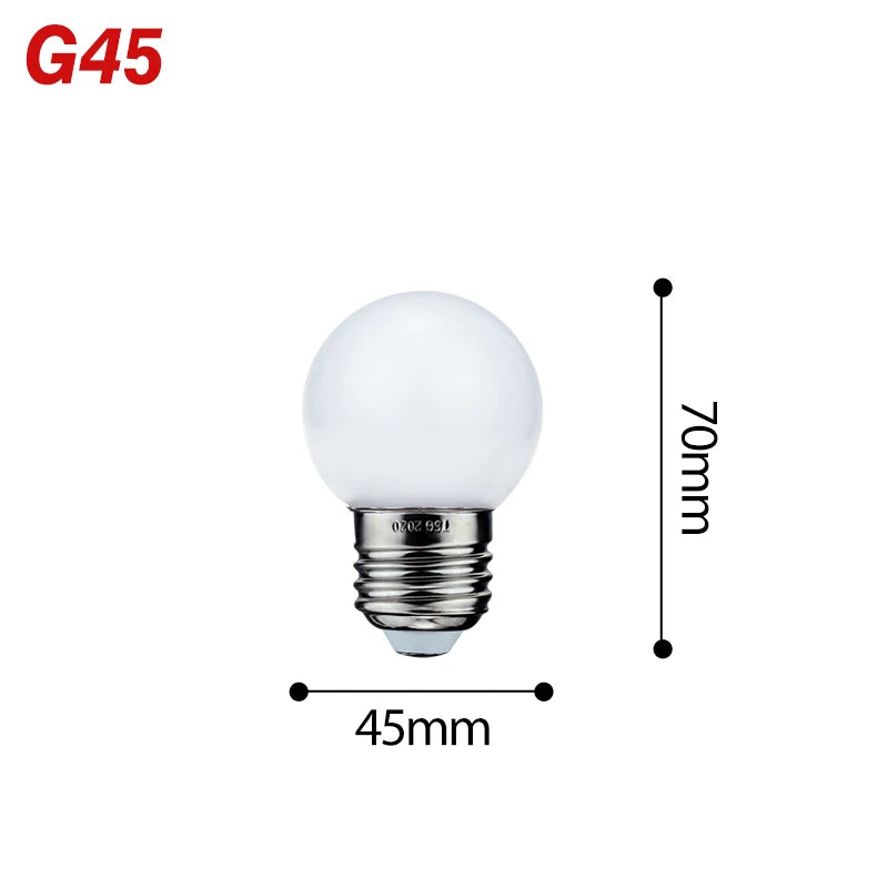 Ampoule led e27 en forme de globe
