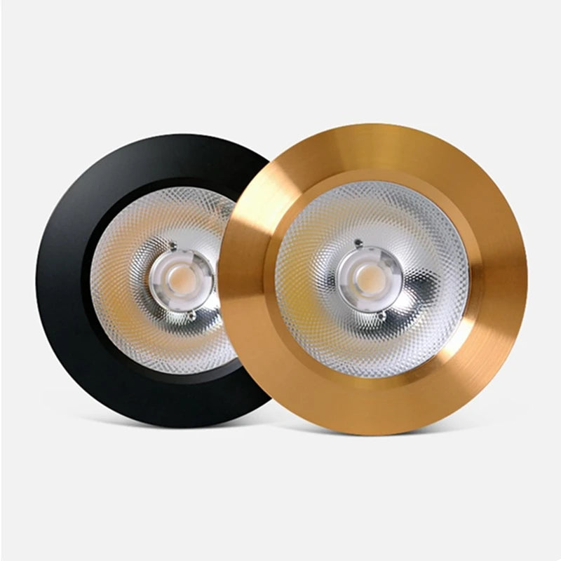 Spot moderne led extra fin rond en aluminium - Direct