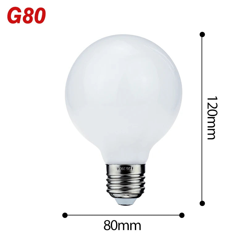 Ampoule led e27 en forme de globe