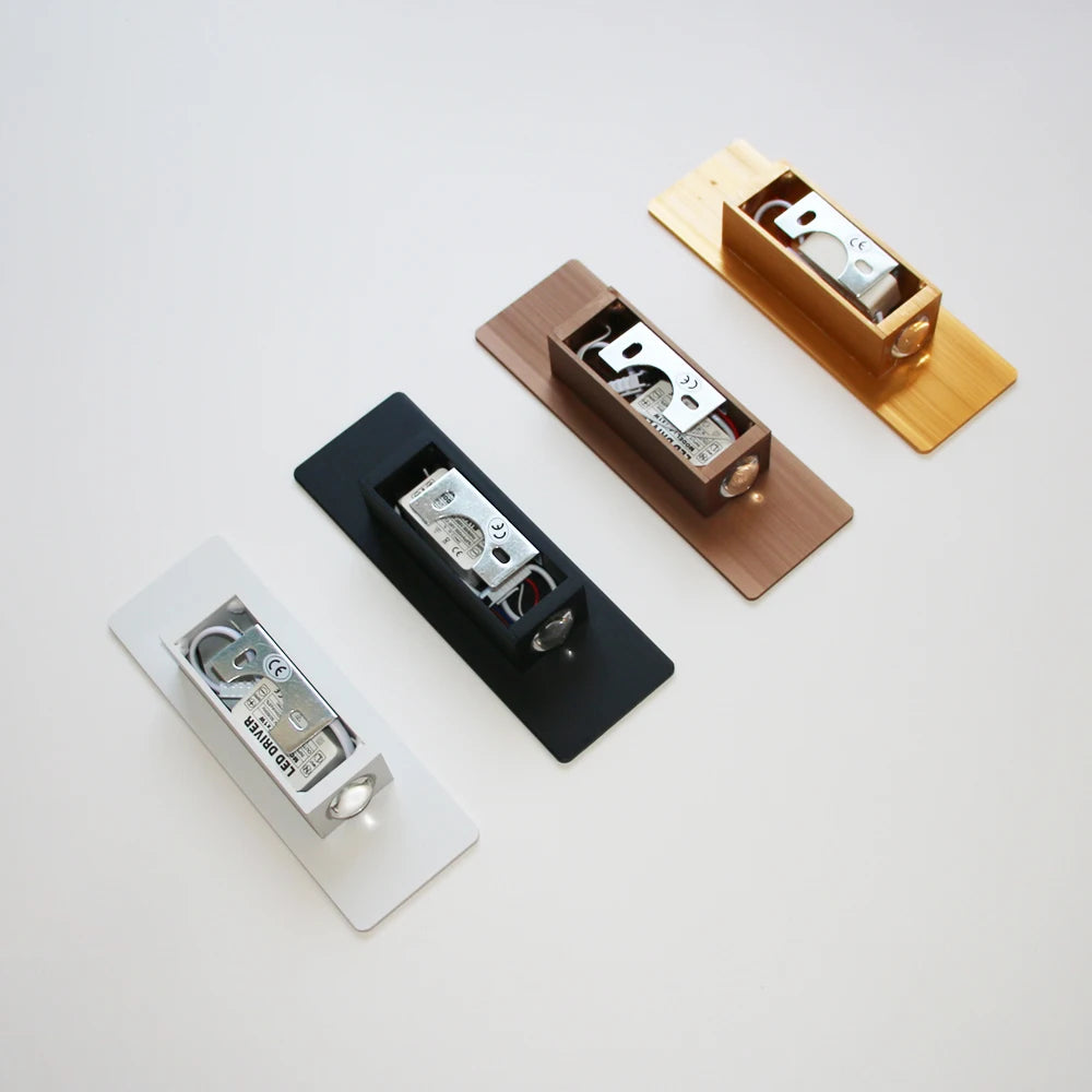 Applique murale aluminium maison couloir - Dimmix