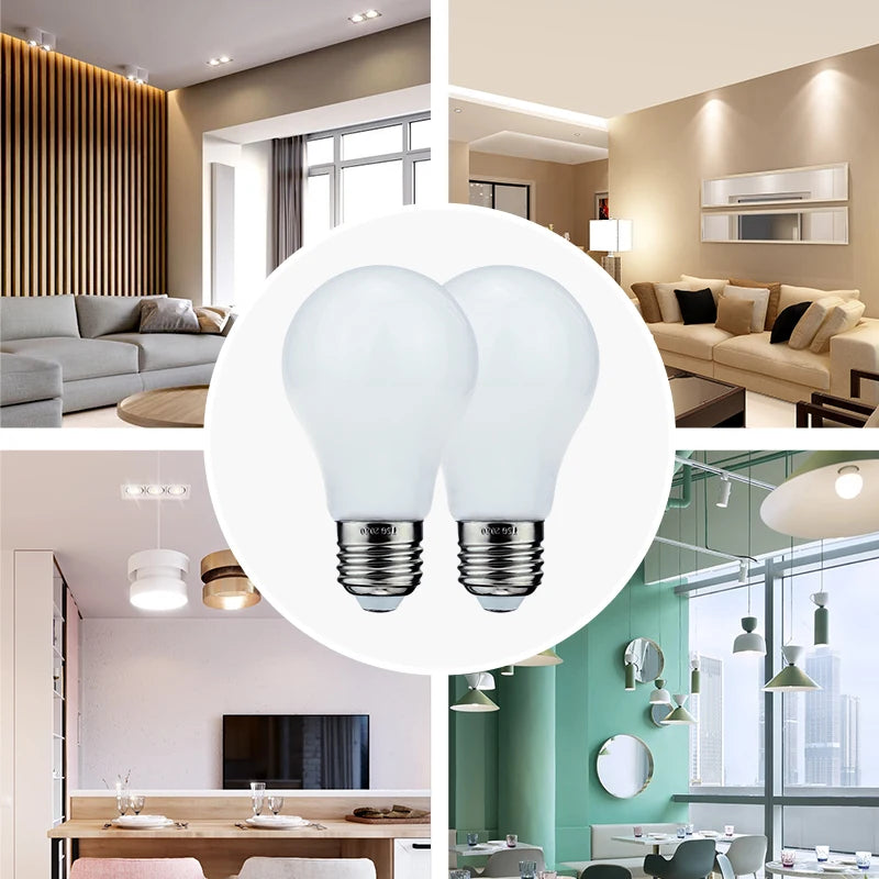 Ampoule led e27 en forme de globe