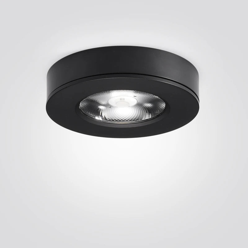 Spot moderne led extra fin rond en aluminium - Direct