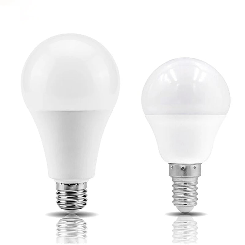 Ampoule e27 et e14 à led en forme de globe