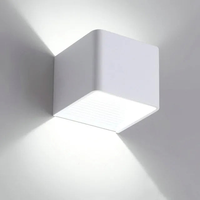 Applique murale led en cube - Solid