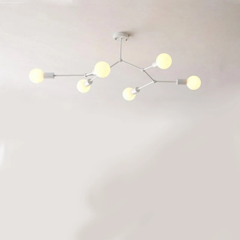 Plafonnier branche de spots style retro - Yard