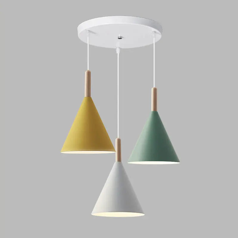 Suspension luminaire pour chambre différentes couleur - Lumet