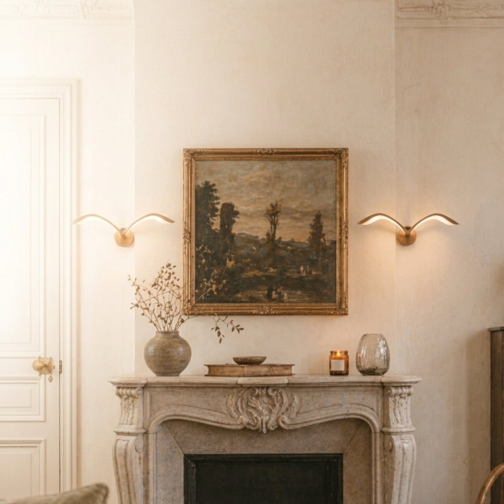 Applique murale led modernes en forme de mouette - Rayza