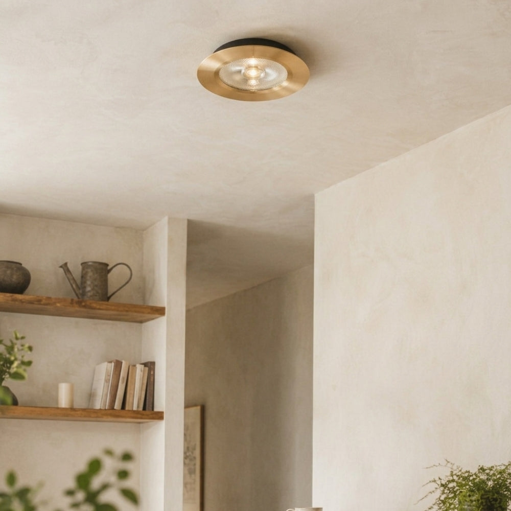 Spot moderne led extra fin rond en aluminium - Direct