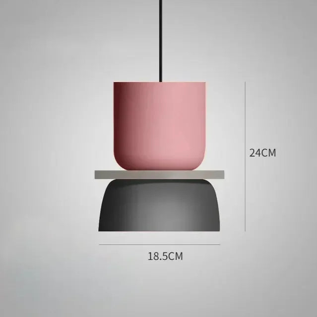 Suspension colorée de formes ludiques - Prisma