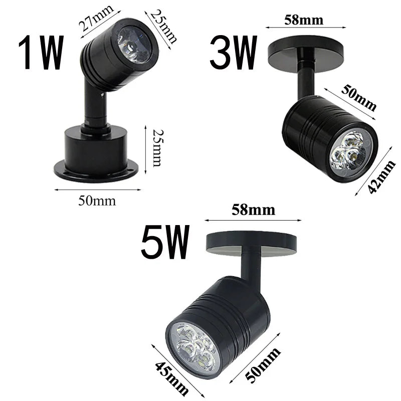 Applique murale lumineuse led rotatif pour armoire - Corex