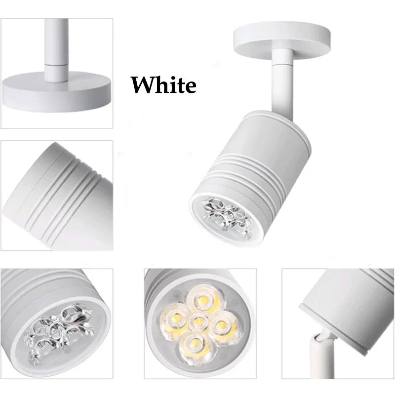 Applique murale lumineuse led rotatif pour armoire - Corex