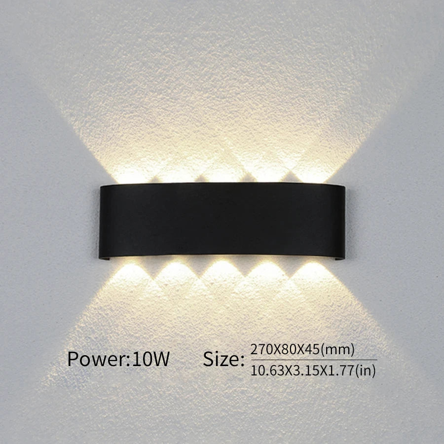 applique murale led extérieure étanche ip66 - Axion