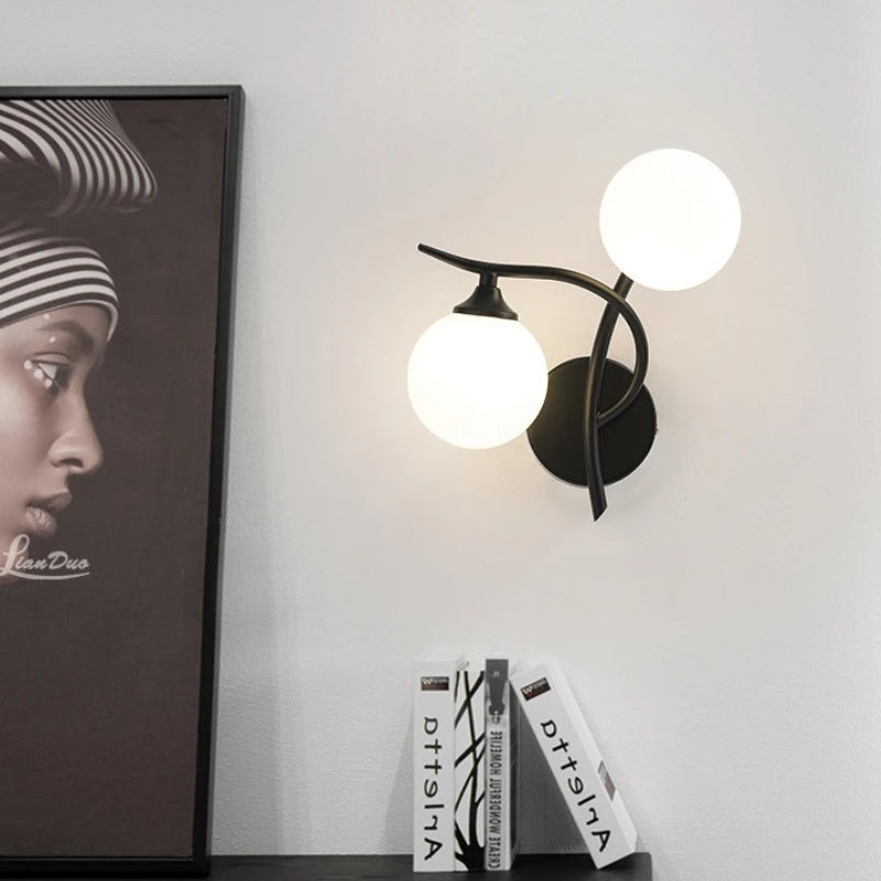 Applique murale moderne de style nordique en fer forgé - Structa