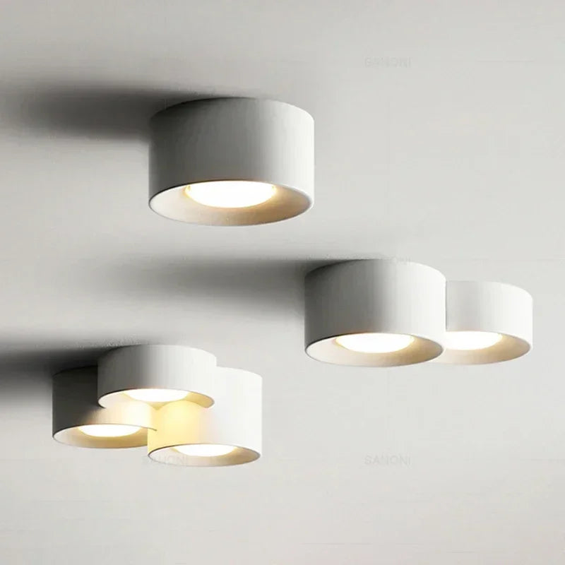 Plafonnier moderne led cylindre spot minimalisme - Scala