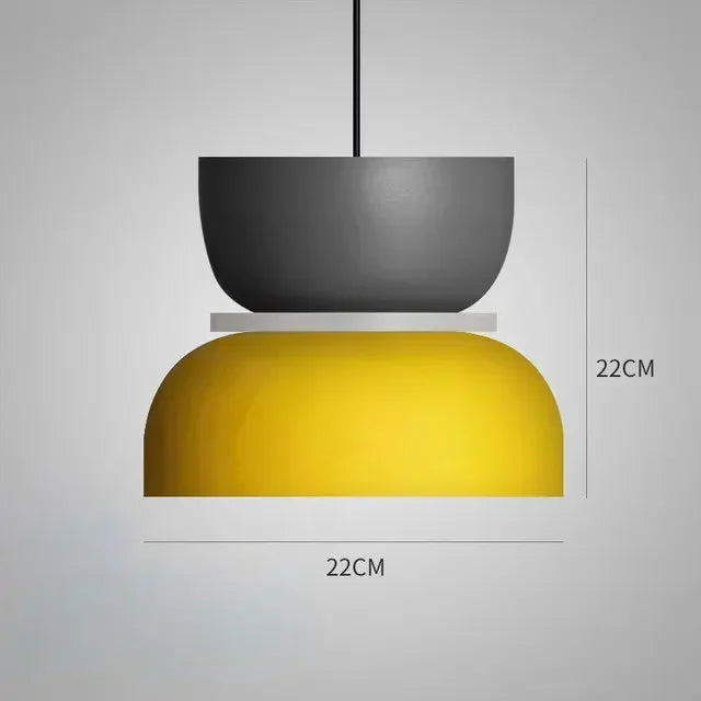 Suspension colorée de formes ludiques - Prisma