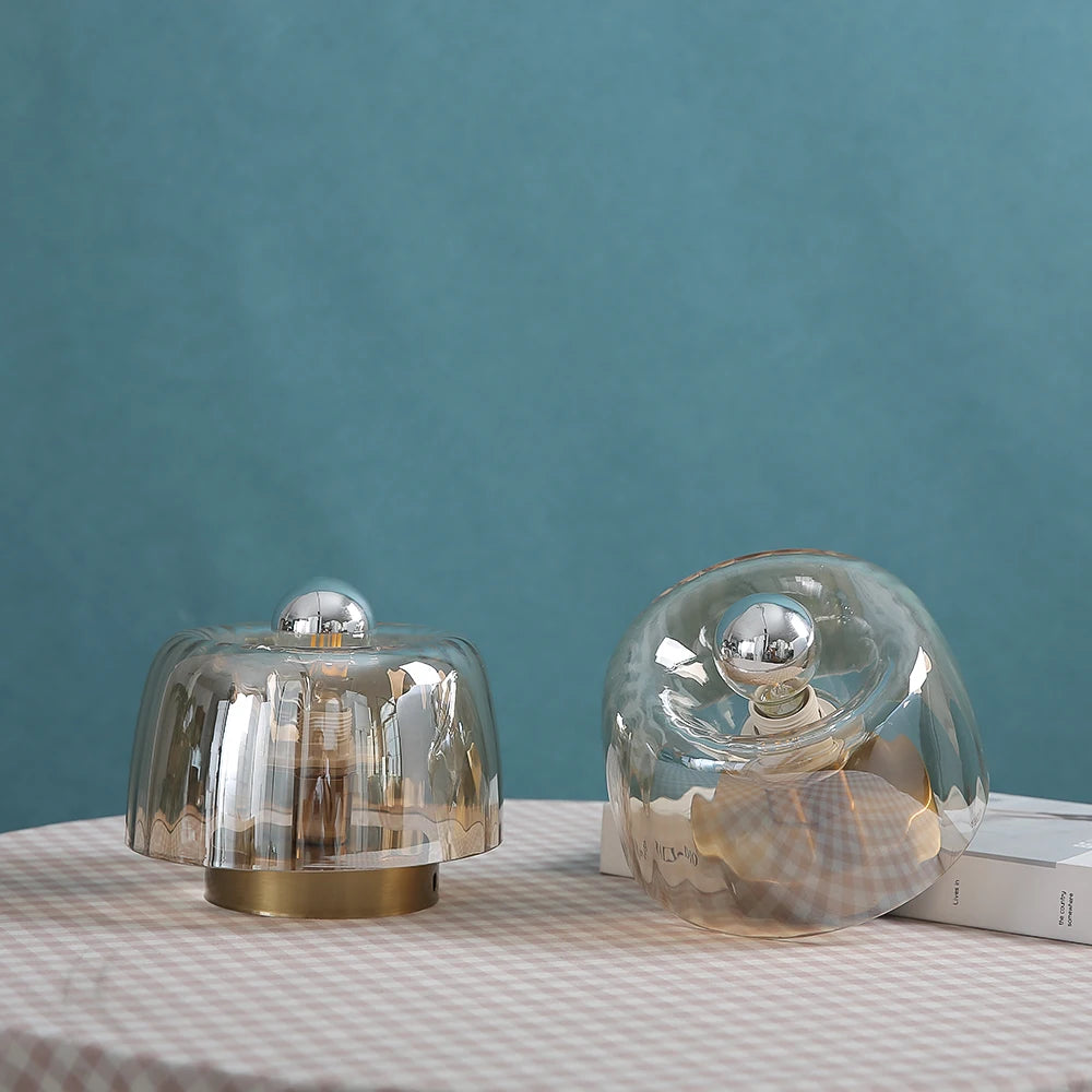 Applique murale en verre avec effet sur le mur - Lightix