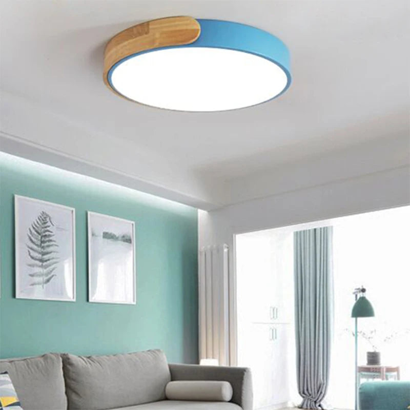 Plafonniers LED ultra-fins pour salon - Linea