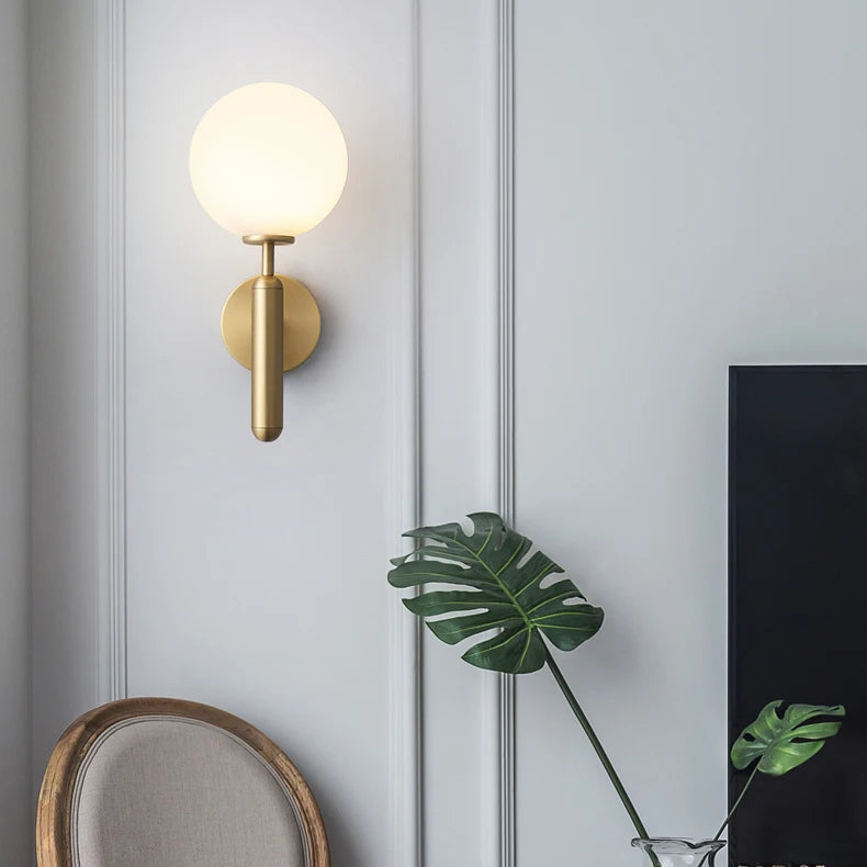 Applique murale dorée (plusieurs modèles) - Secta