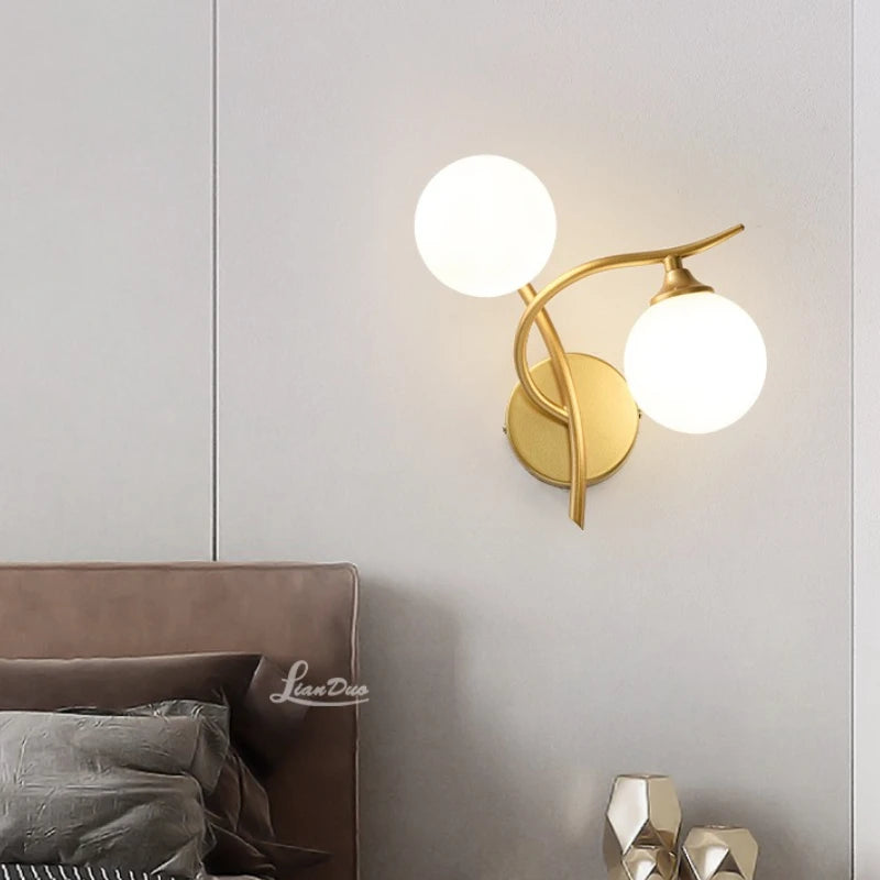 Applique murale moderne de style nordique en fer forgé - Structa