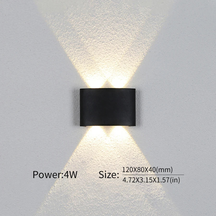 applique murale led extérieure étanche ip66 - Axion